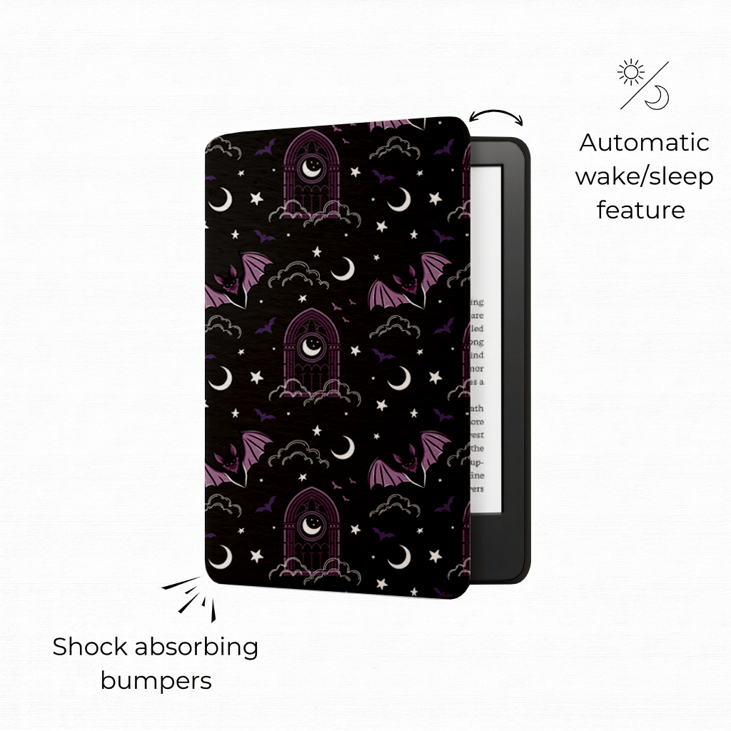 Violet Night - Lightweight Everyday Kindle Case