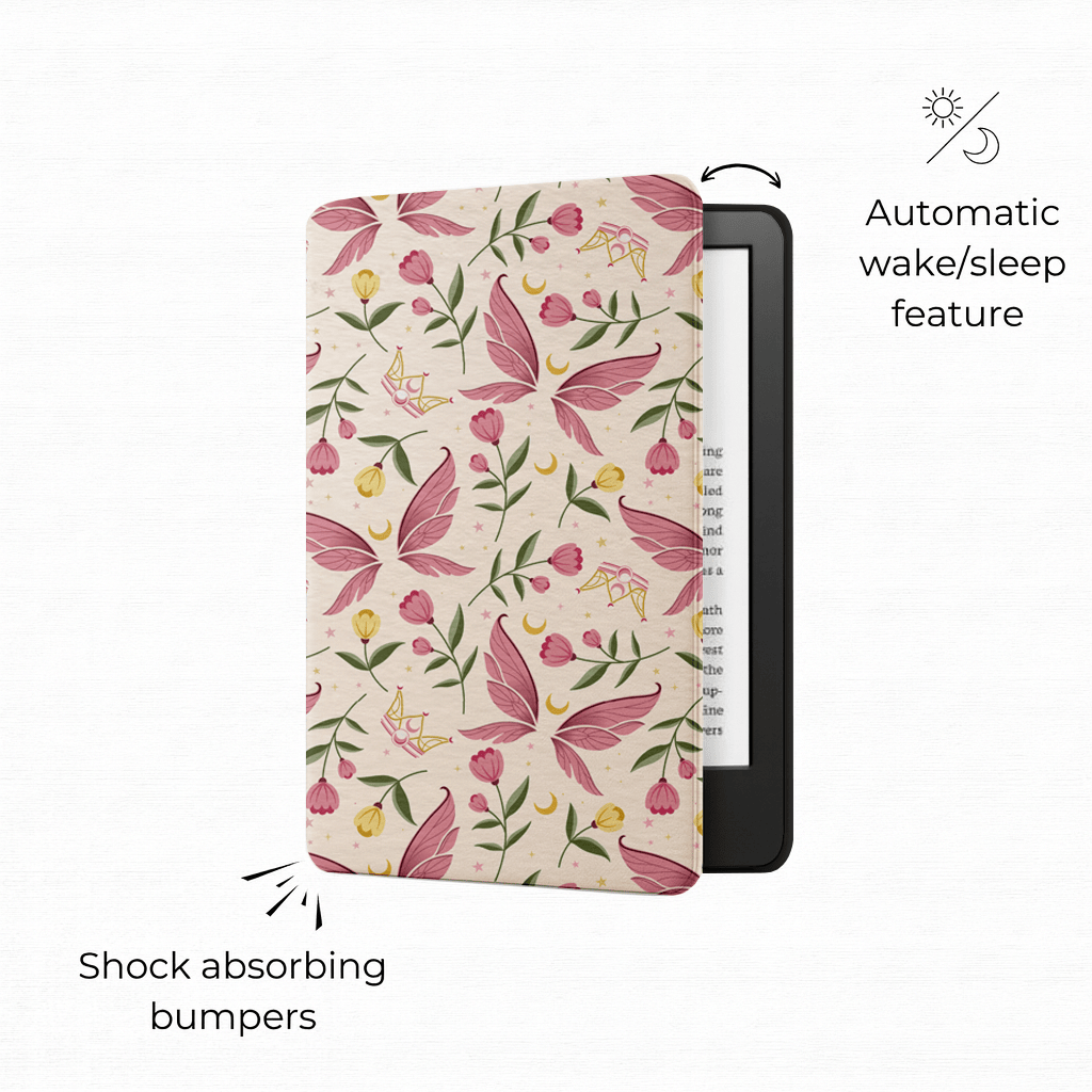 Fairy Roselight - Lightweight Everyday Kindle Case