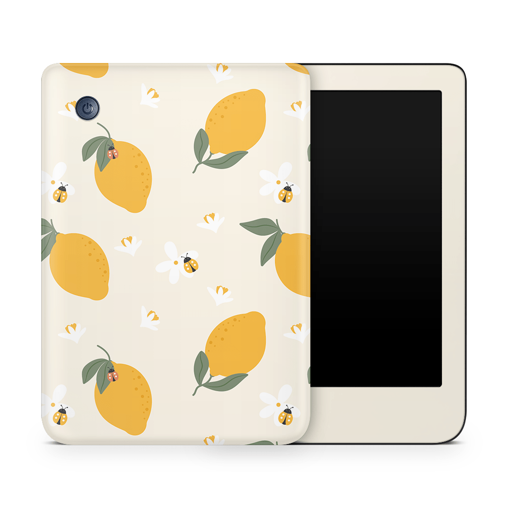 Zesty Lemons Beige Kobo Skins