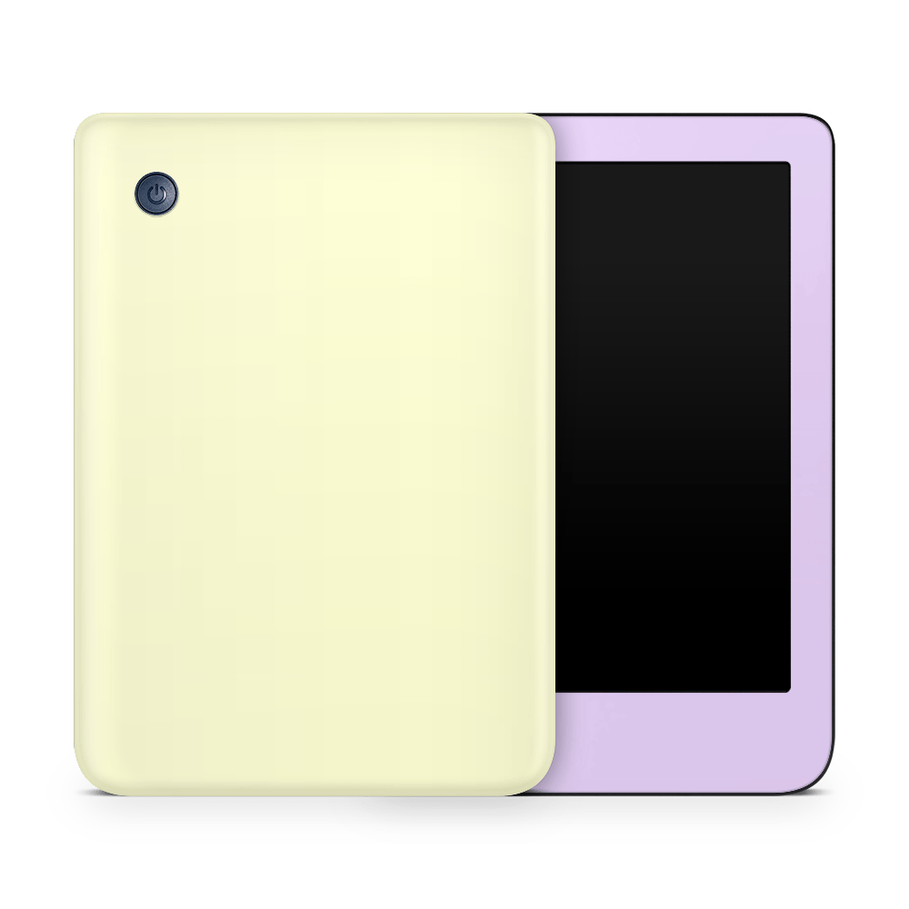 Lilac Yellow Retro Pastels Kobo Skins