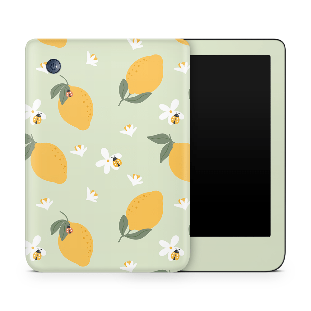 Zesty Lemons Green Kobo Skins