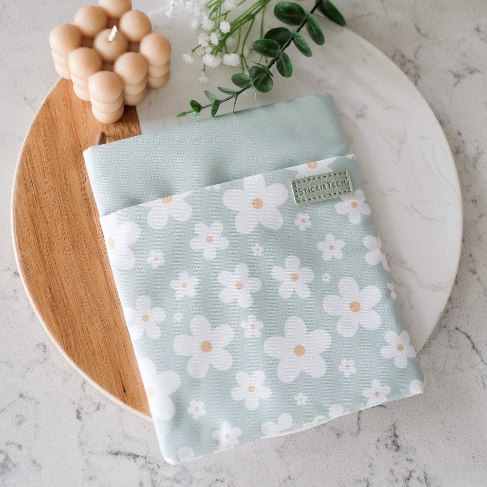 Sage Daisies Kindle Sleeve | For Kindle Basic / Paperwhite / Colorsoft