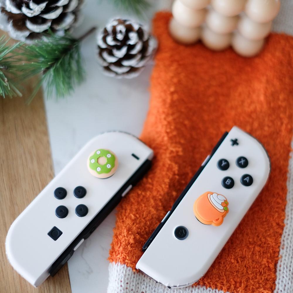 (Limited Time) Cozy Holidays Nintendo Switch Thumb Grips (NOT Compatible w/ Switch 2)