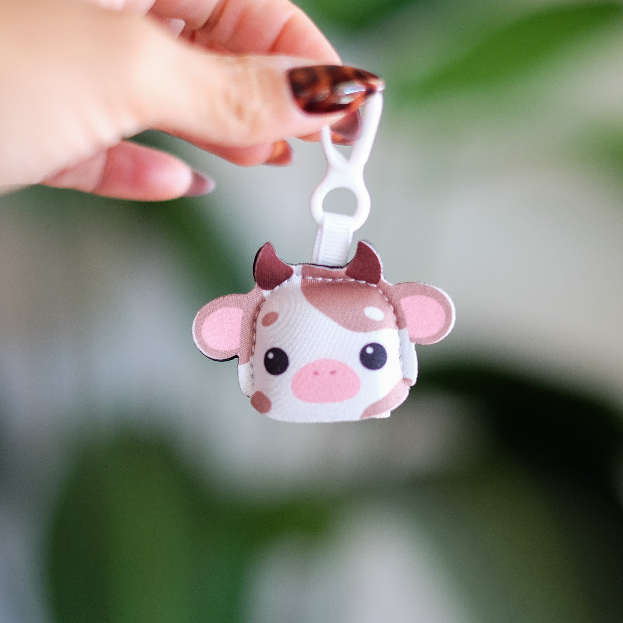 (Free Gift) Tiny Moo Moo Microfiber Keychain