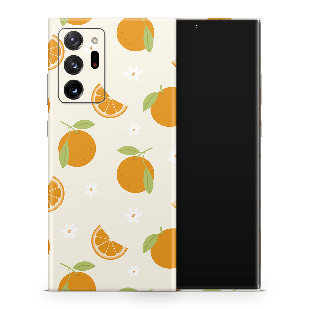 Sunkissed Citrus Samsung Galaxy Note Skins