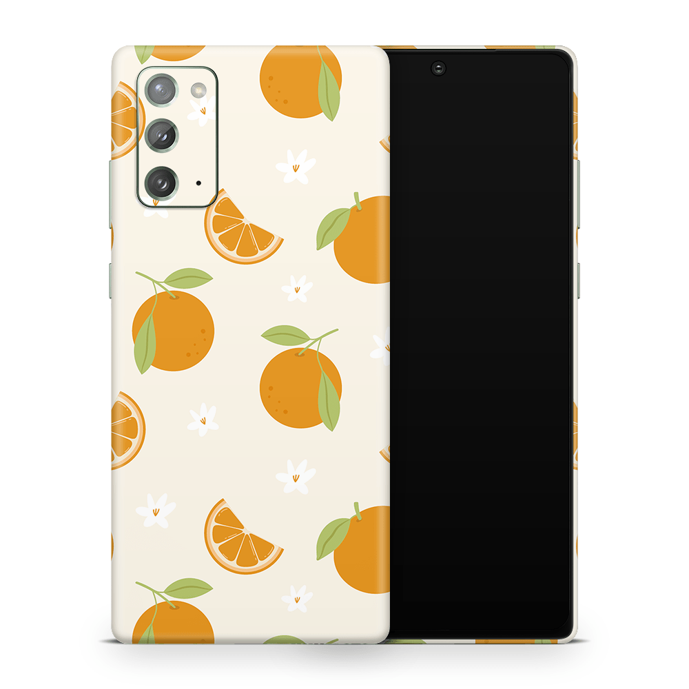 Sunkissed Citrus Samsung Galaxy Note Skins