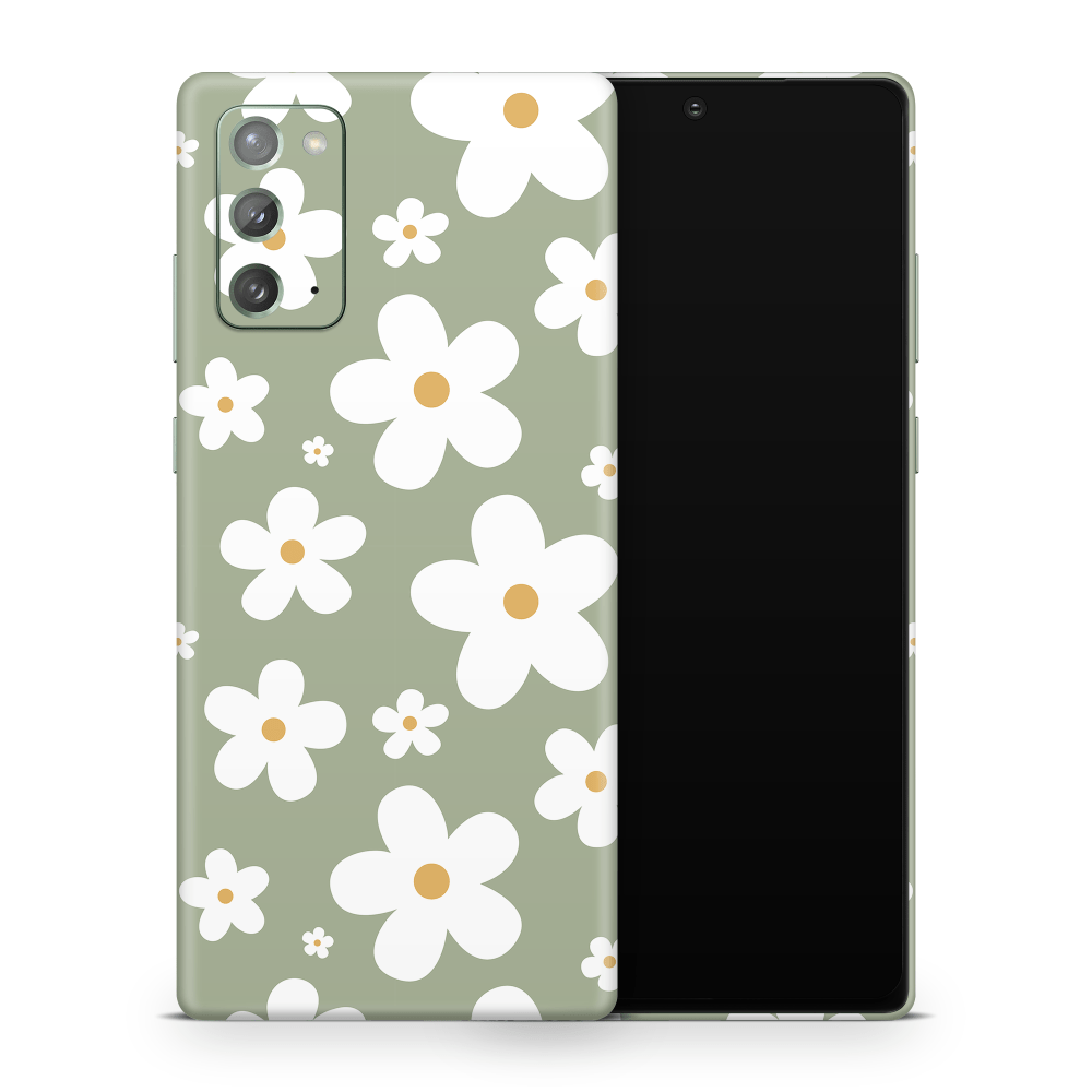 Verdant Daisies Samsung Galaxy Note Skins