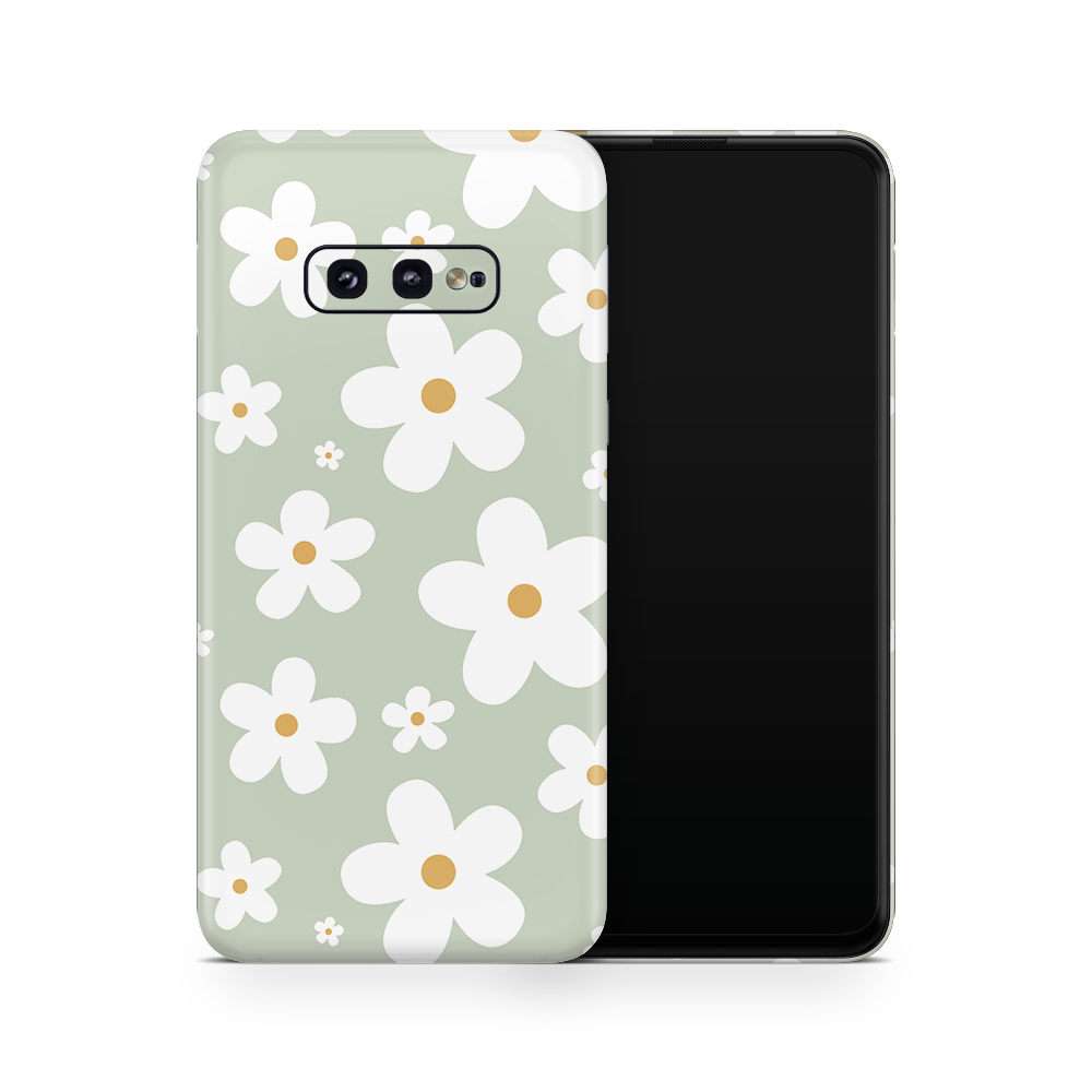 Sage Daisies Samsung Galaxy S Skins