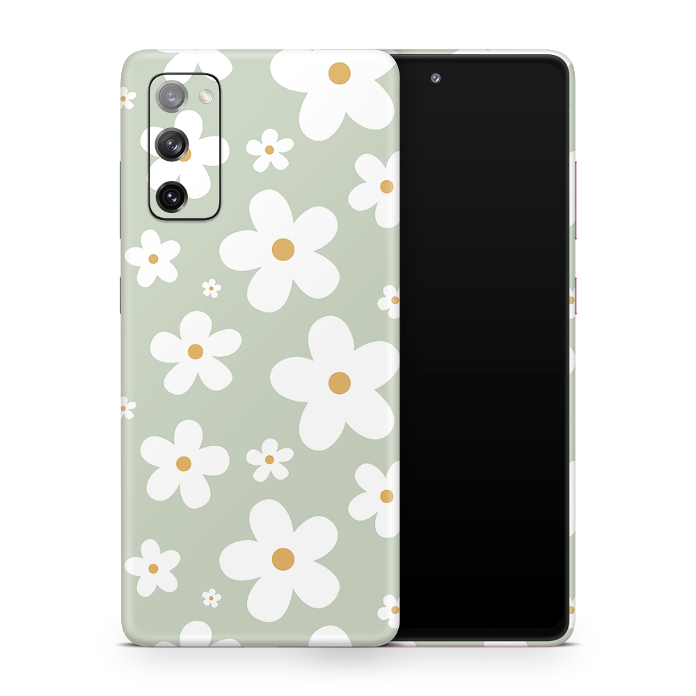 Sage Daisies Samsung Galaxy S Skins