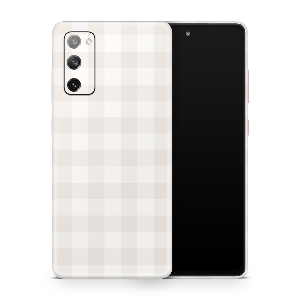 Beige Linen Samsung Galaxy S Skins