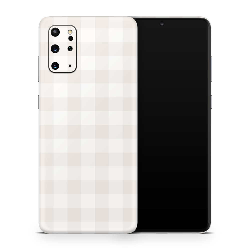 Beige Linen Samsung Galaxy S Skins