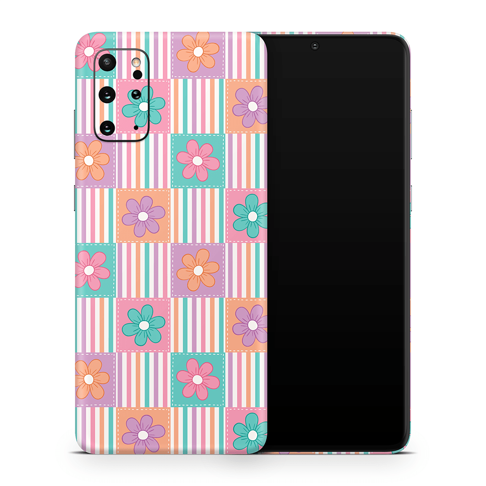 Daisy Patchwork Samsung Galaxy S Skins