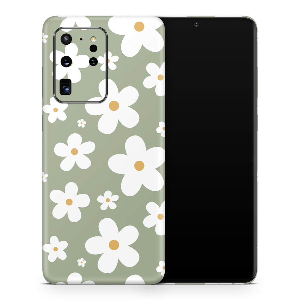 Verdant Daisies Samsung Galaxy S Skins