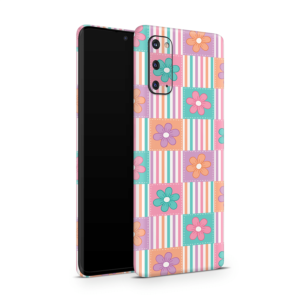 Daisy Patchwork Samsung Galaxy S Skins