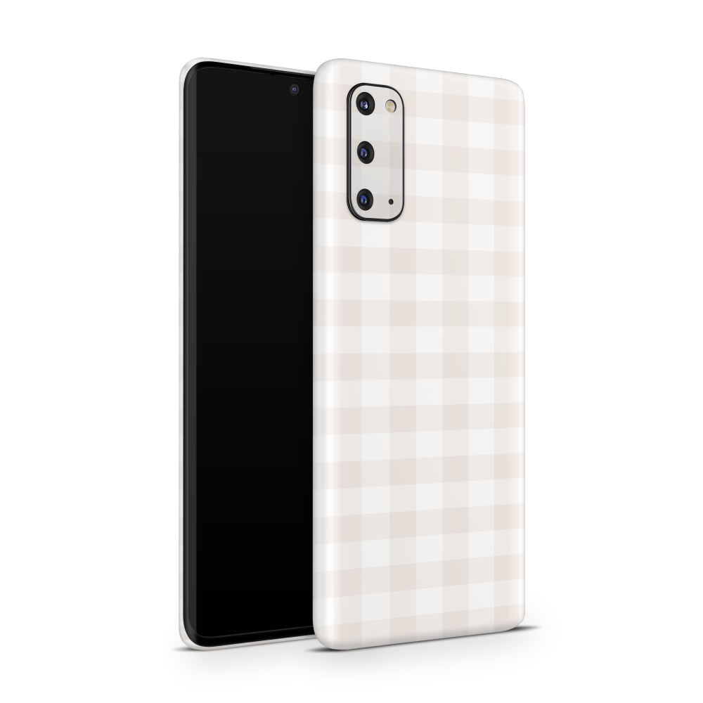 Beige Linen Samsung Galaxy S Skins