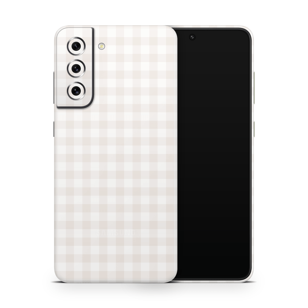 Beige Linen Samsung Galaxy S Skins