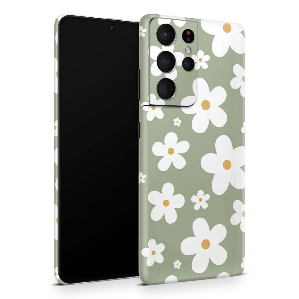 Verdant Daisies Samsung Galaxy S Skins