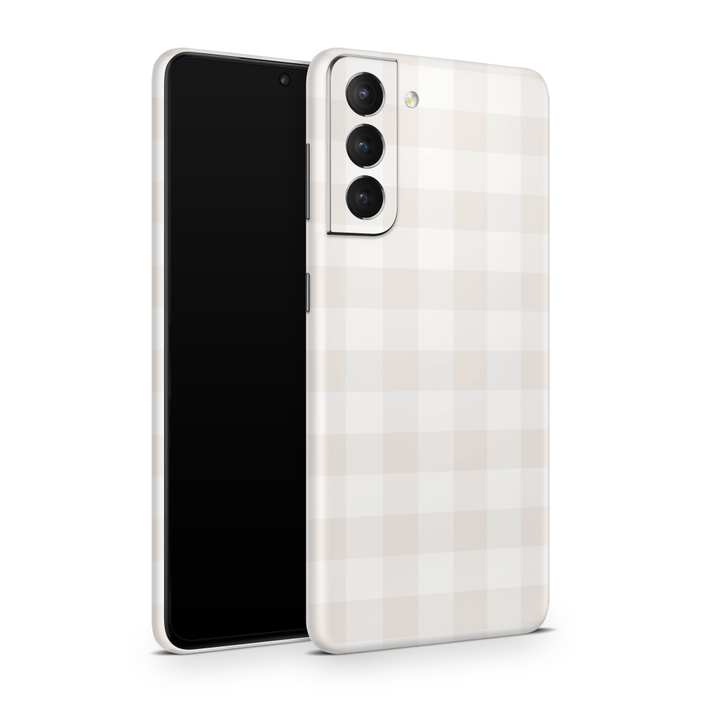 Beige Linen Samsung Galaxy S Skins