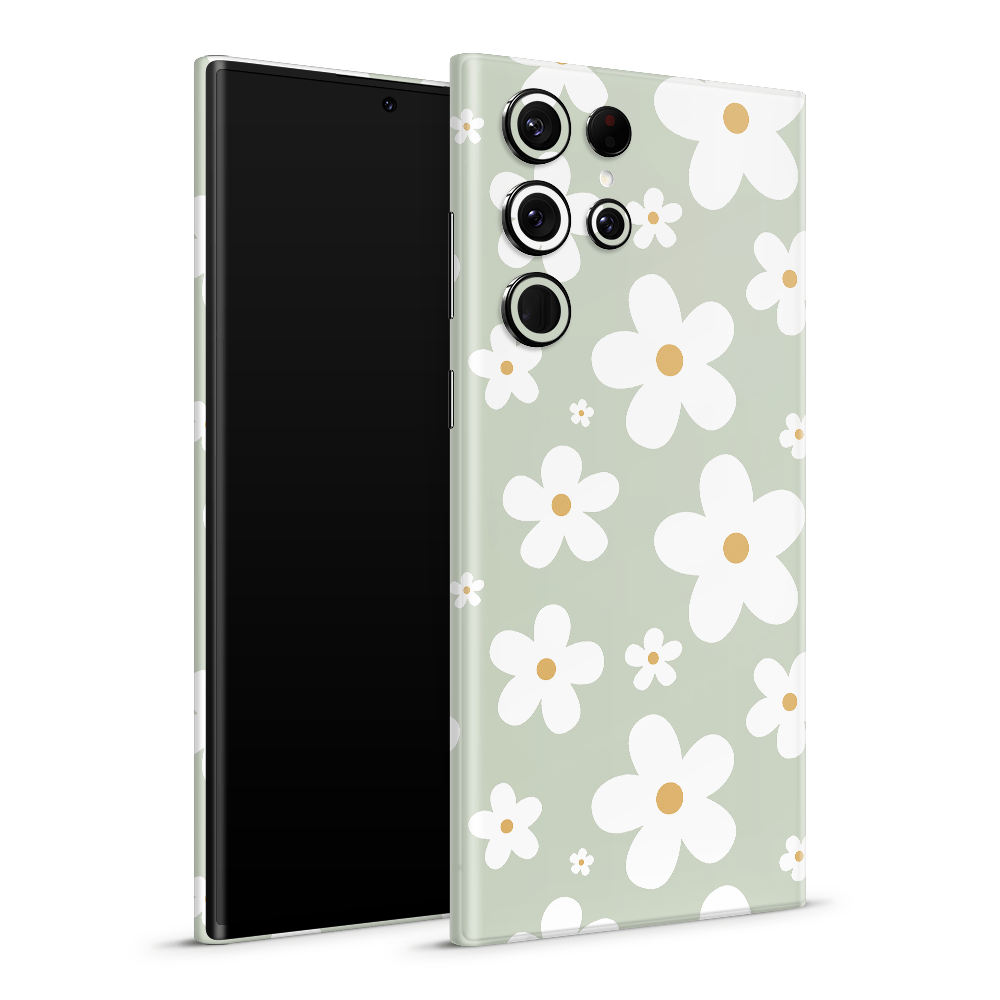 Sage Daisies Samsung Galaxy S Skins