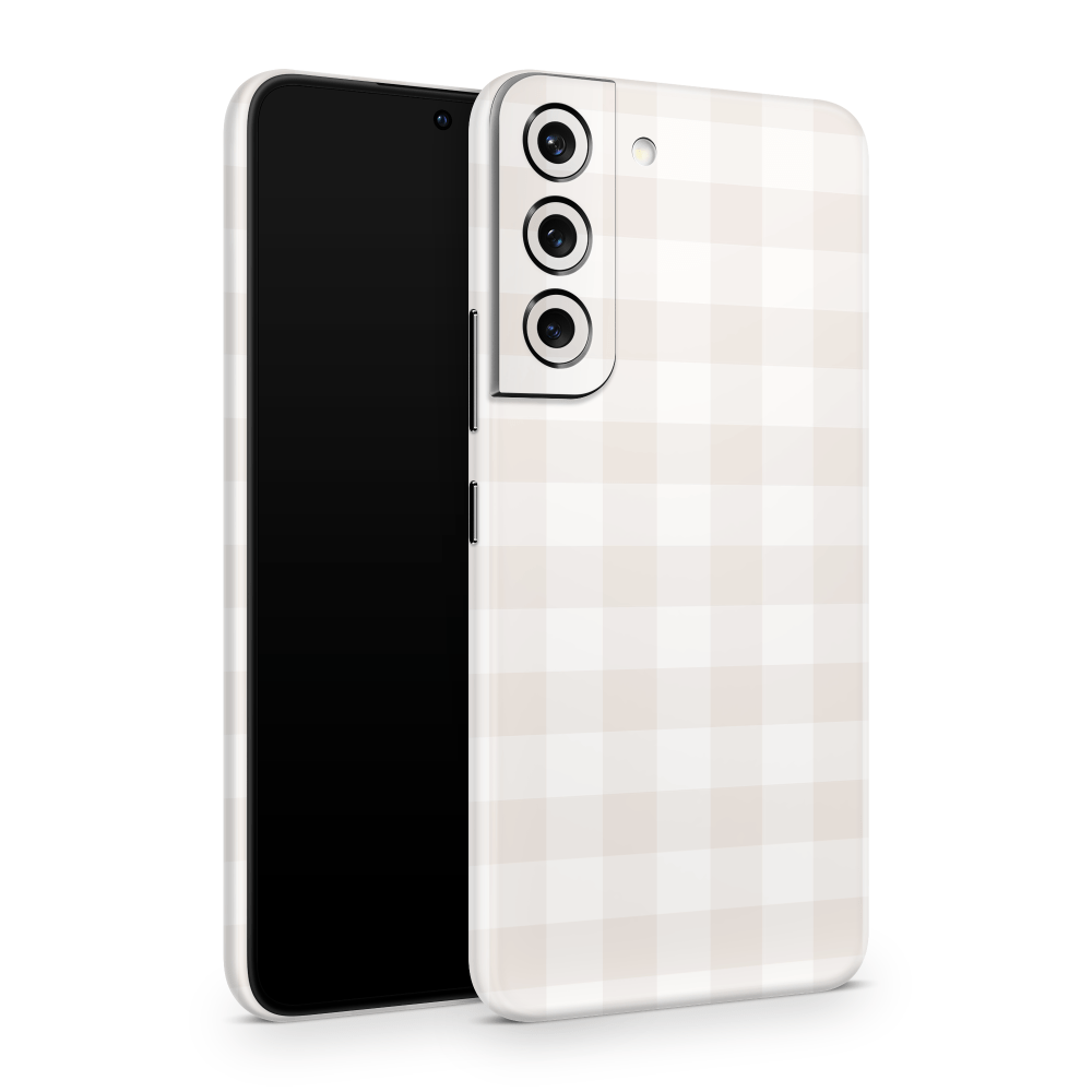 Beige Linen Samsung Galaxy S Skins