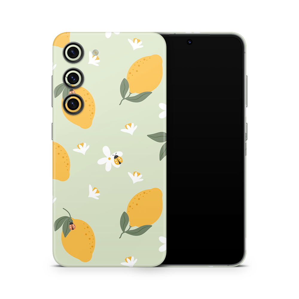 Zesty Lemons Green Samsung Galaxy S Skins