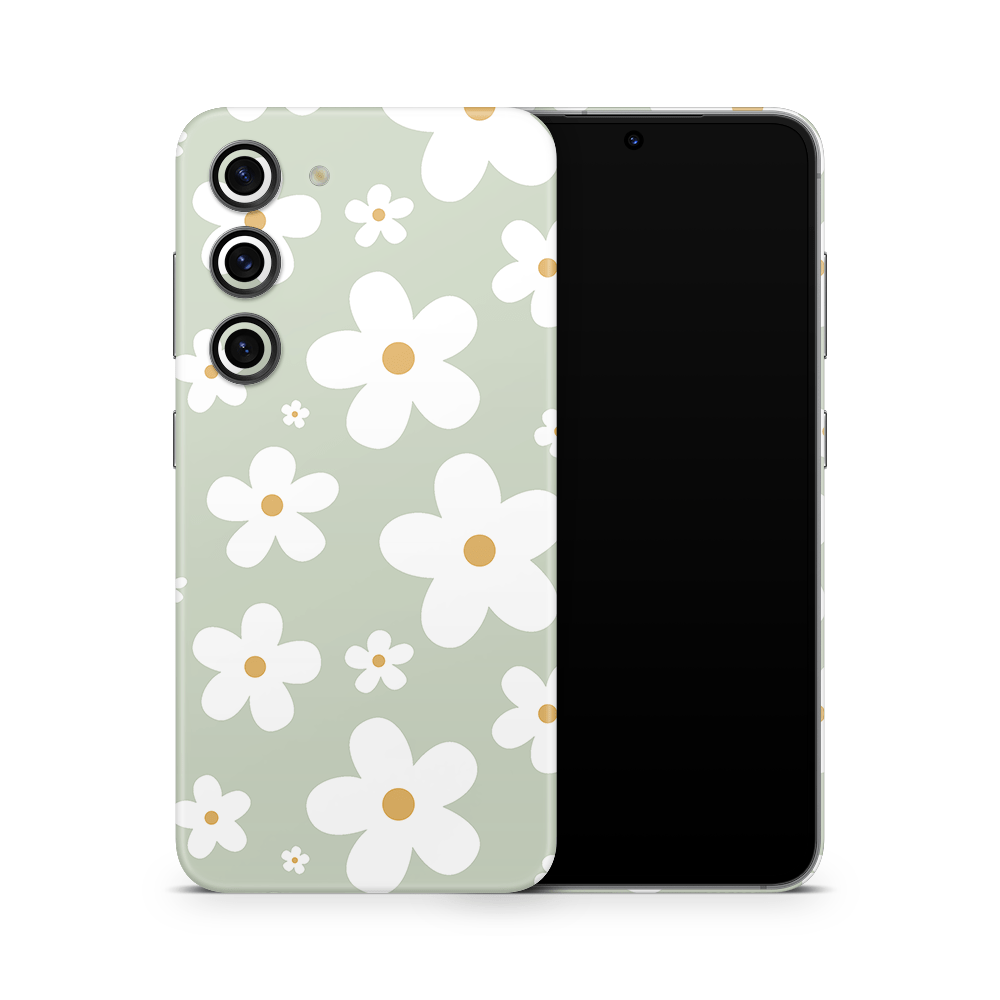 Sage Daisies Samsung Galaxy S Skins