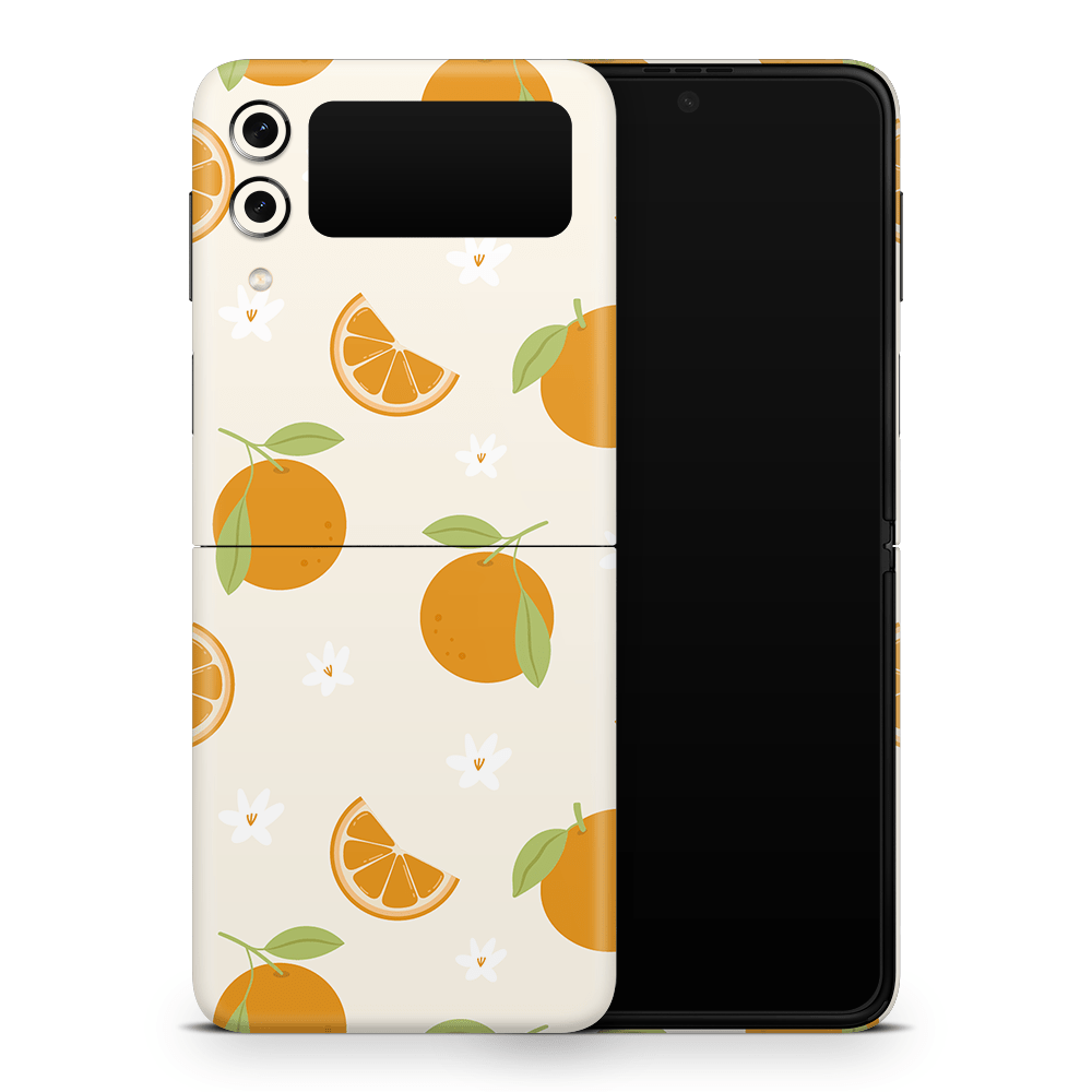 Sunkissed Citrus Samsung Galaxy Z Flip / Fold Skins