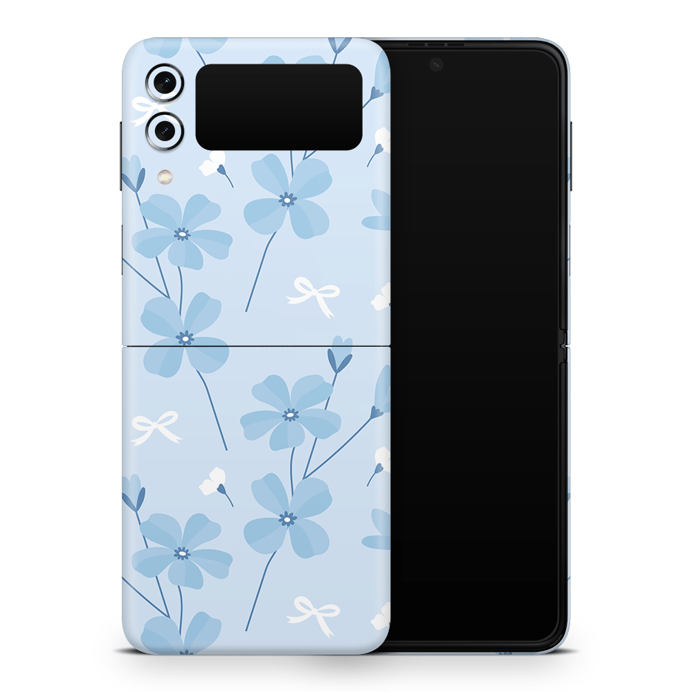 Forget Me Not Samsung Galaxy Z Flip / Fold Skins