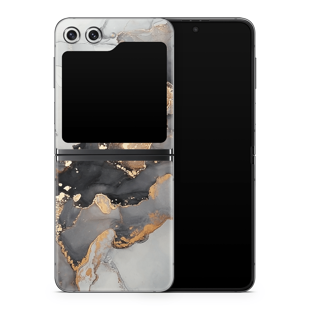 Black Marble Samsung Galaxy Z Flip / Fold Skins