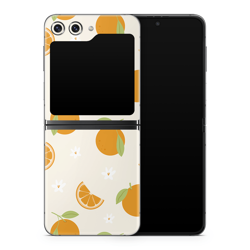 Sunkissed Citrus Samsung Galaxy Z Flip / Fold Skins