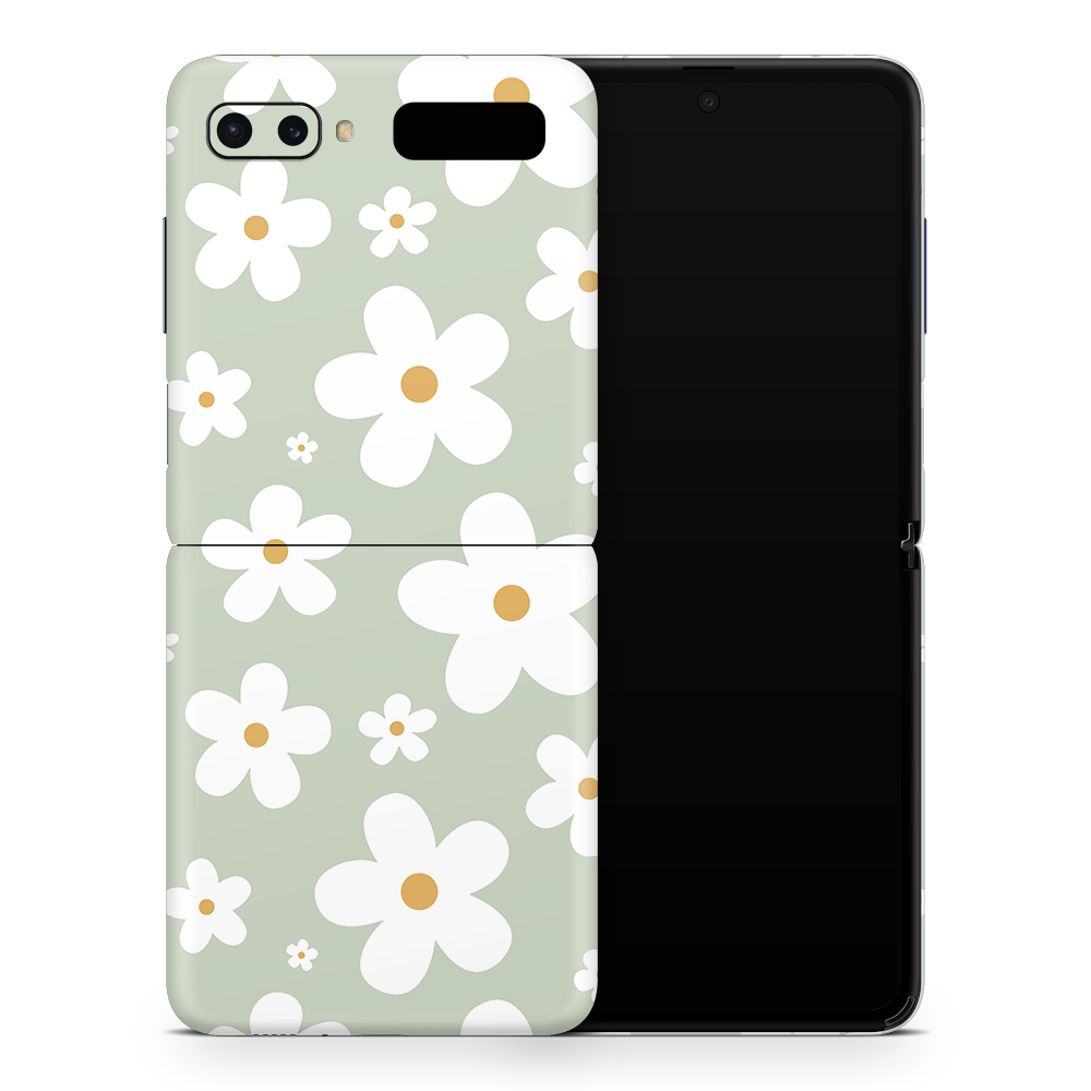 Sage Daisies Samsung Galaxy Z Flip / Fold Skins
