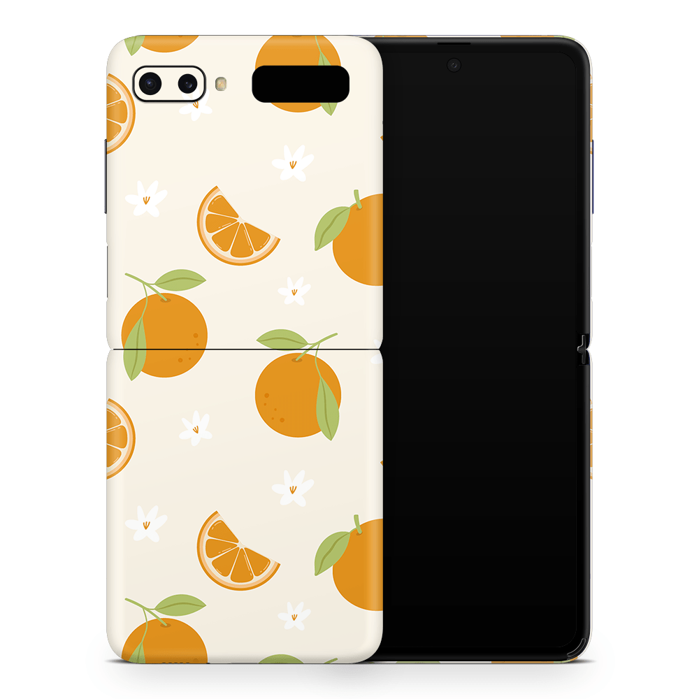 Sunkissed Citrus Samsung Galaxy Z Flip / Fold Skins