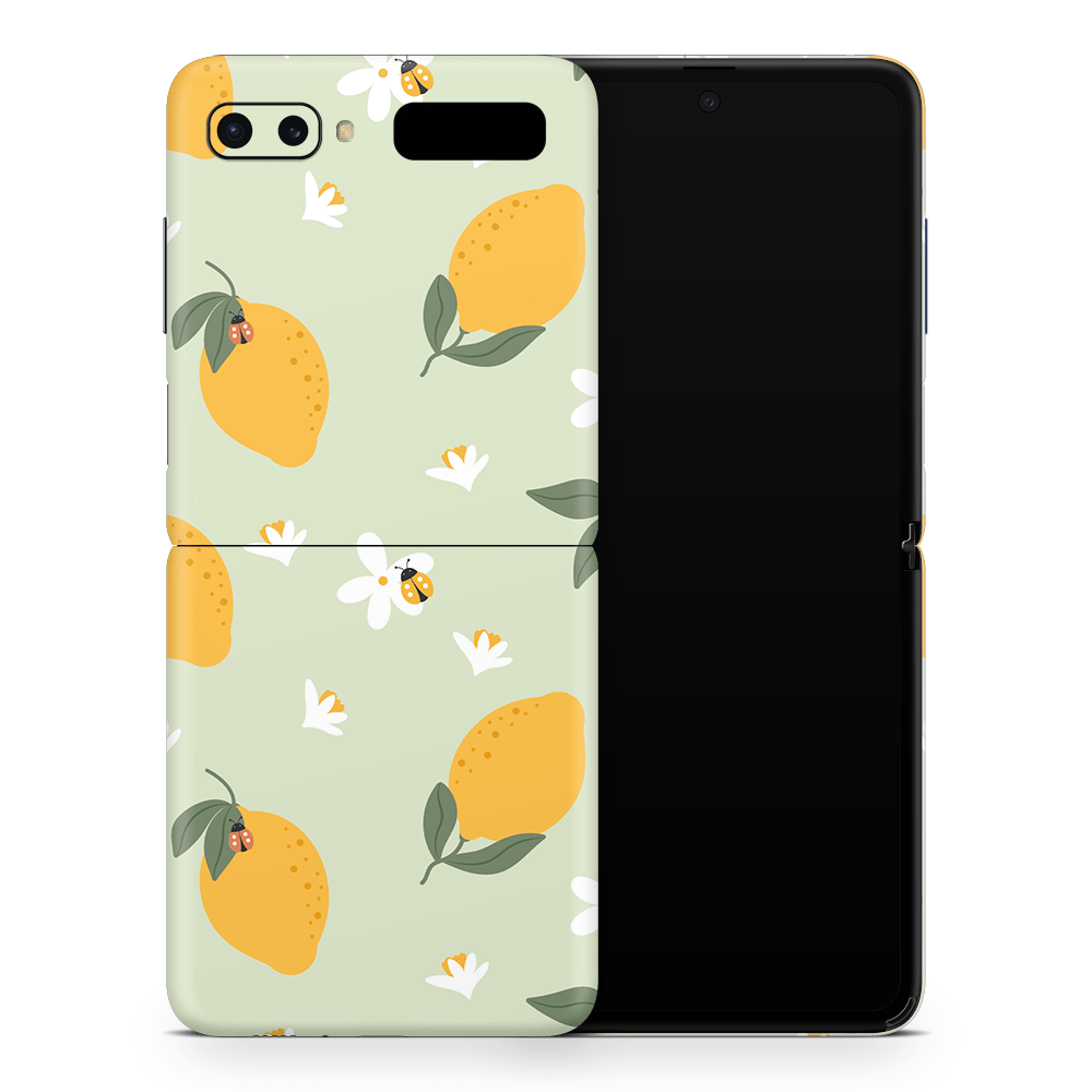 Zesty Lemons Green Samsung Galaxy Z Flip / Fold Skins