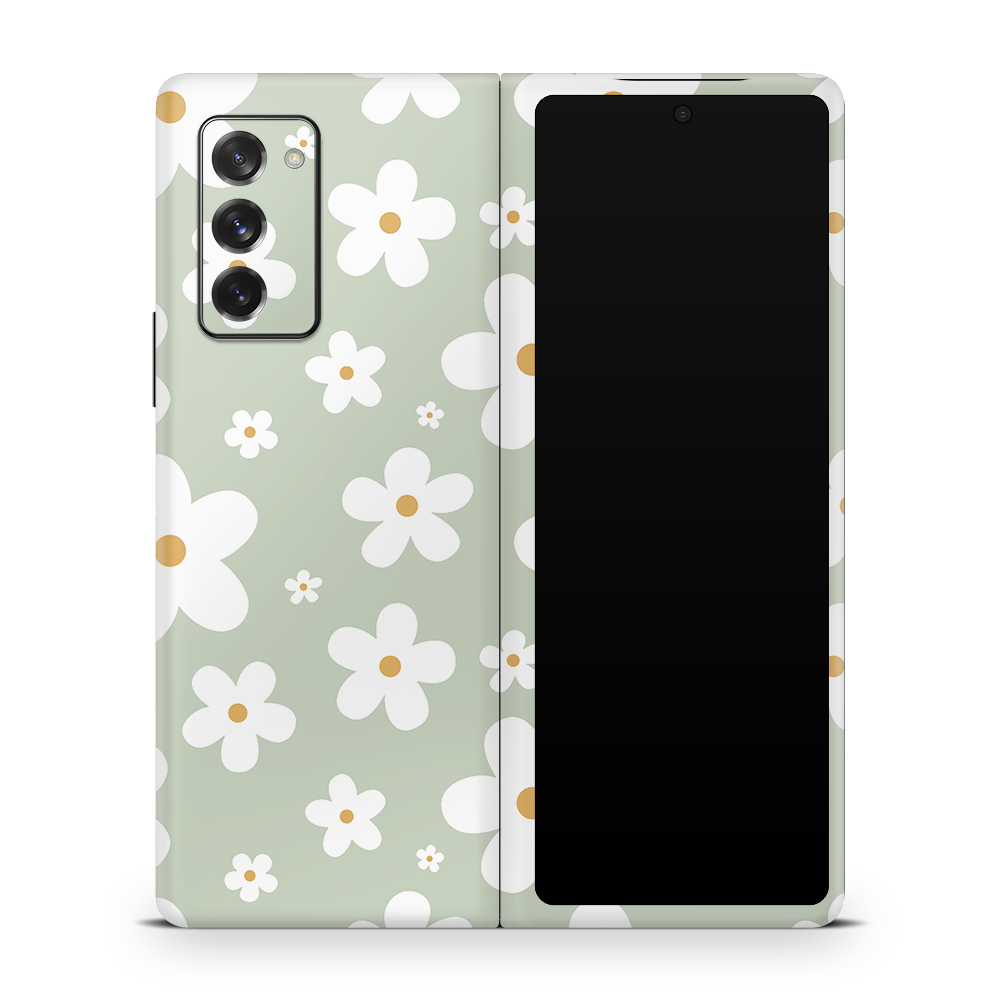 Sage Daisies Samsung Galaxy Z Flip / Fold Skins