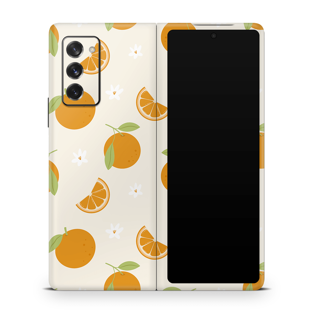 Sunkissed Citrus Samsung Galaxy Z Flip / Fold Skins