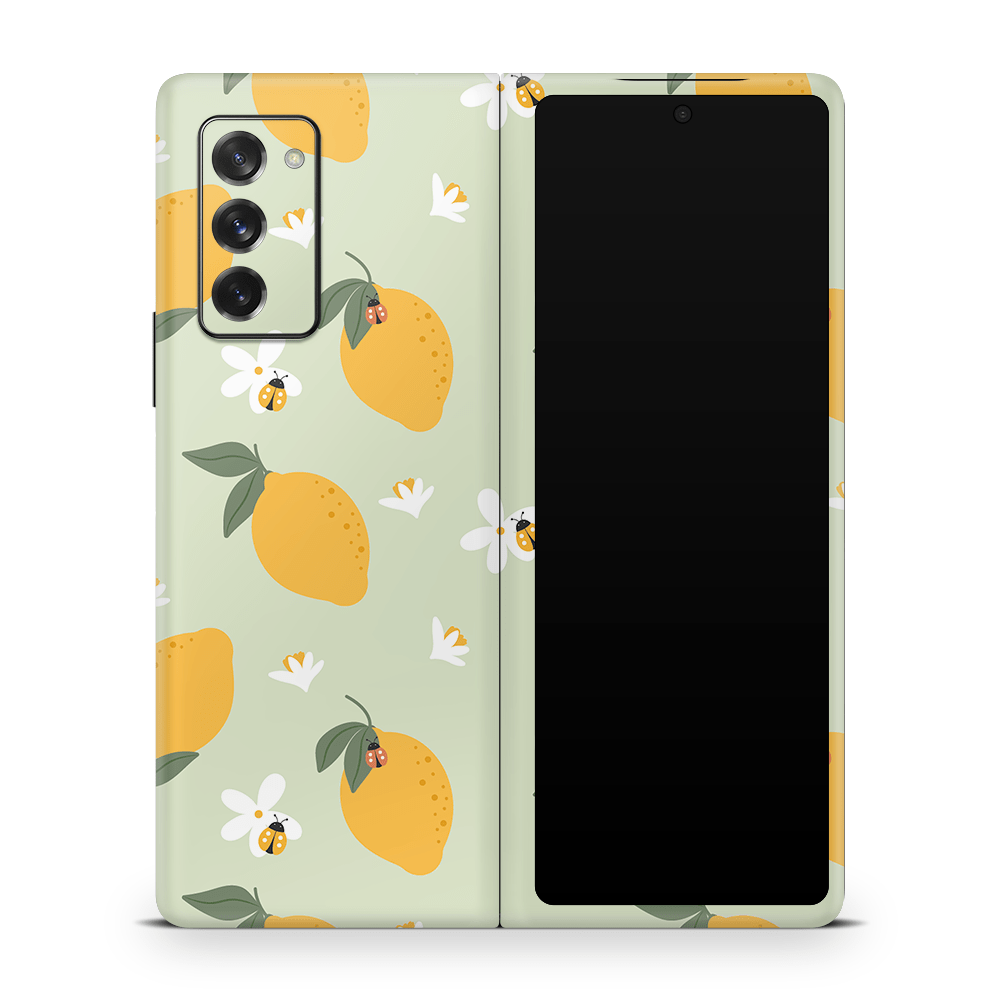 Zesty Lemons Green Samsung Galaxy Z Flip / Fold Skins