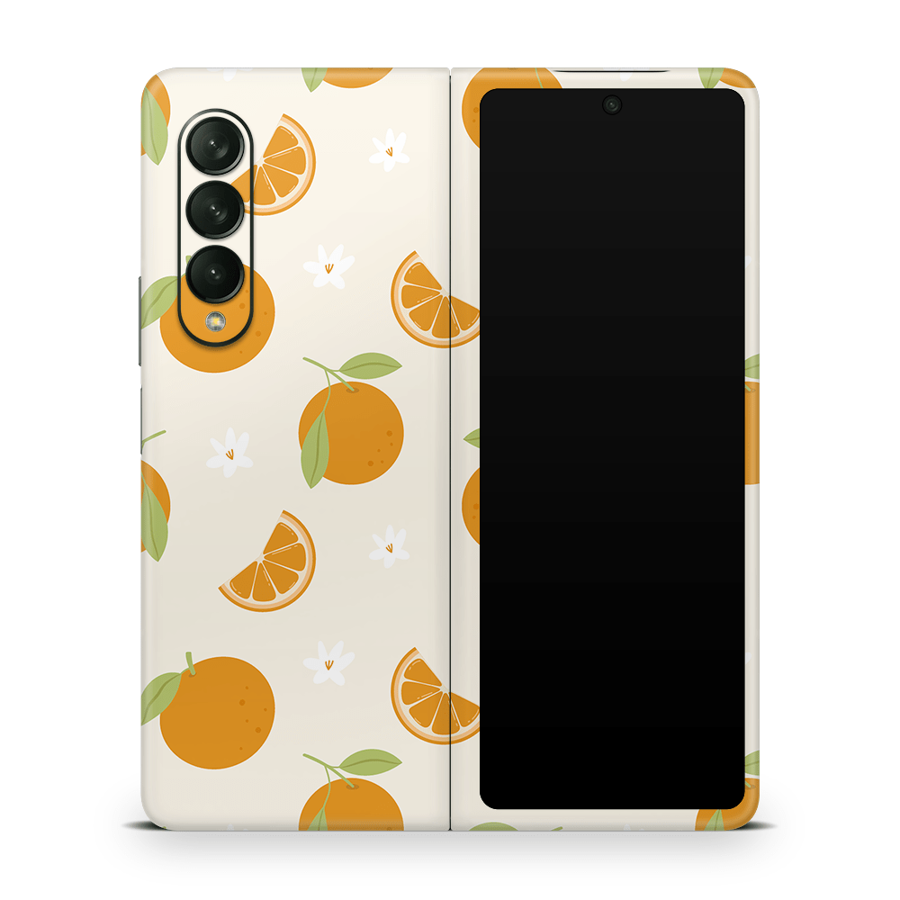 Sunkissed Citrus Samsung Galaxy Z Flip / Fold Skins