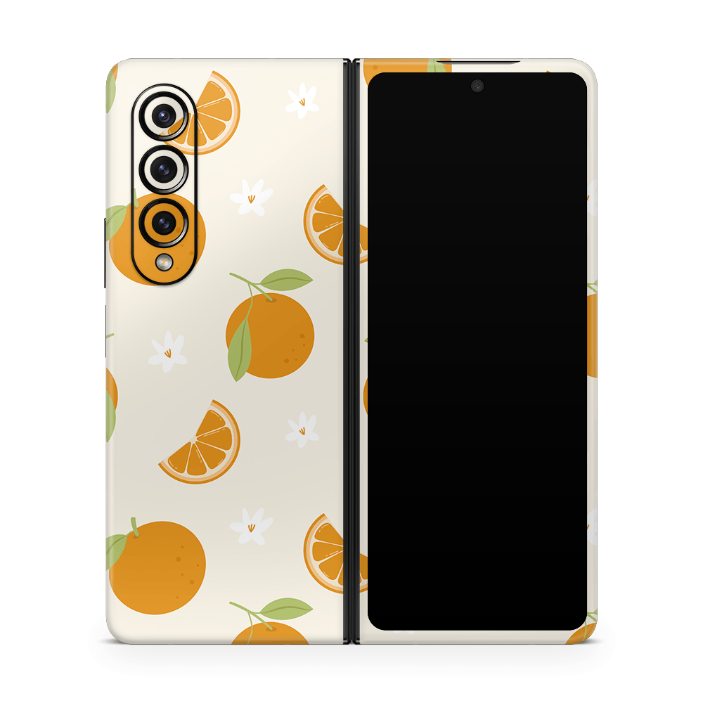 Sunkissed Citrus Samsung Galaxy Z Flip / Fold Skins