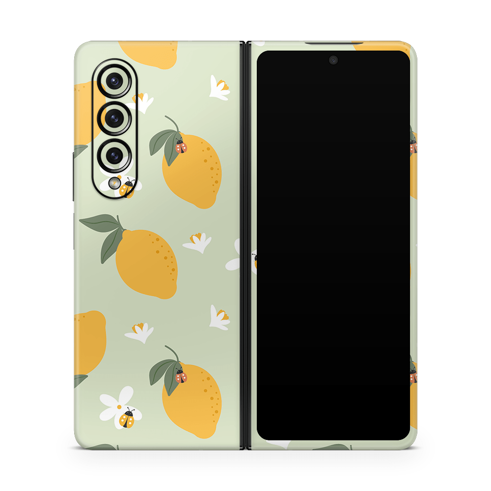Zesty Lemons Green Samsung Galaxy Z Flip / Fold Skins