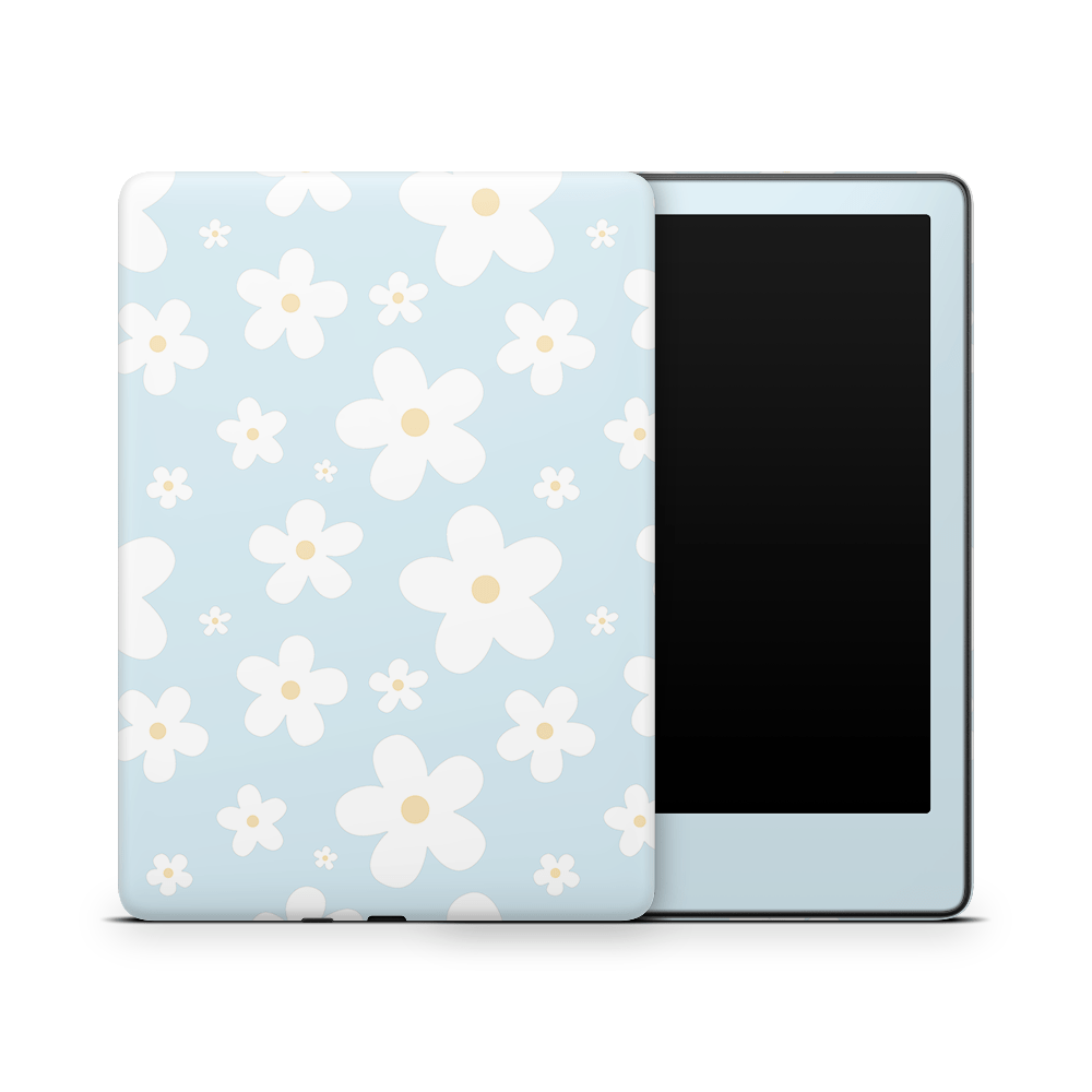 Serene Daisies Amazon Kindle Skins