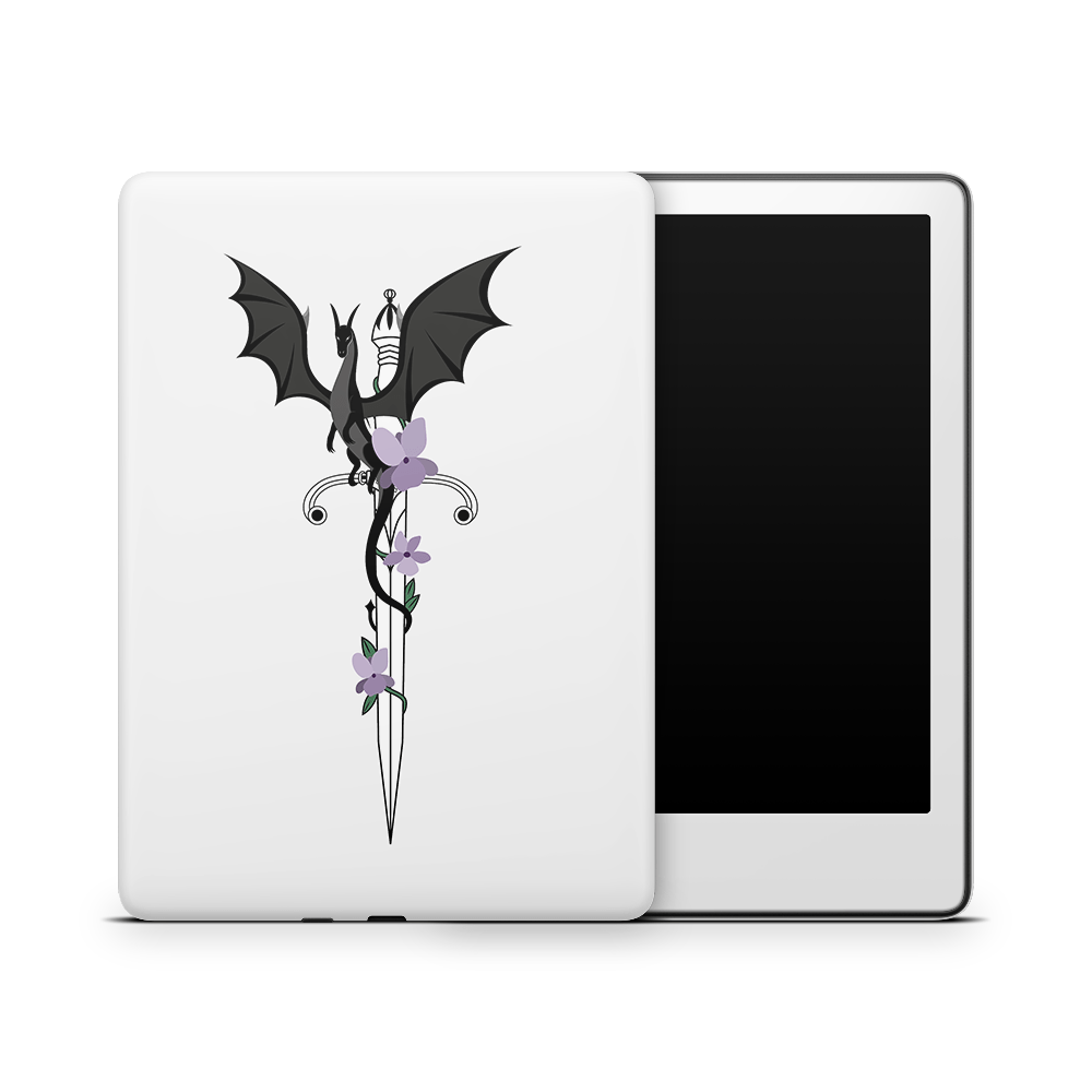 Violet's Dagger (Light Grey) Kindle Skins | Fourth Wing Officially Licensed