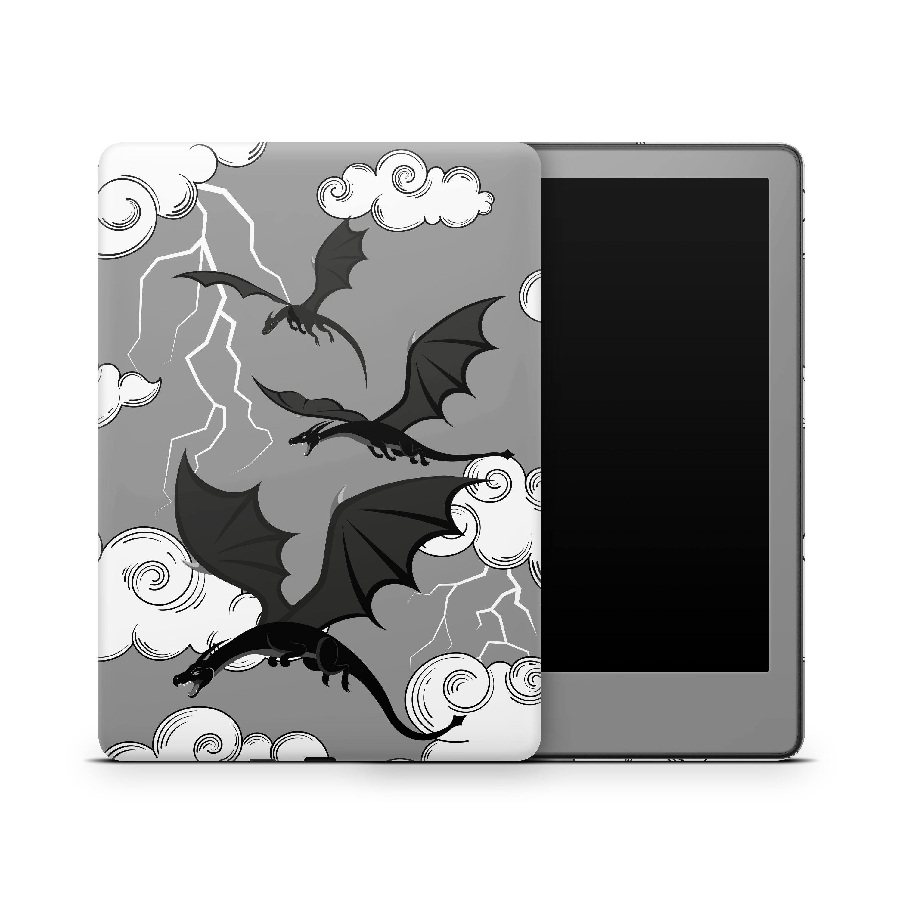 Silver One Kindle Skins | Fourth Wing Officially Licensed