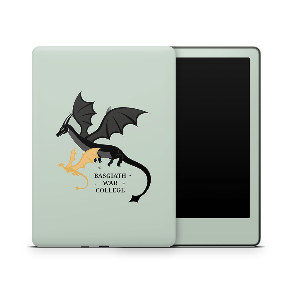 Basgiath War College (Green) Kindle Skins | Fourth Wing Officially Licensed