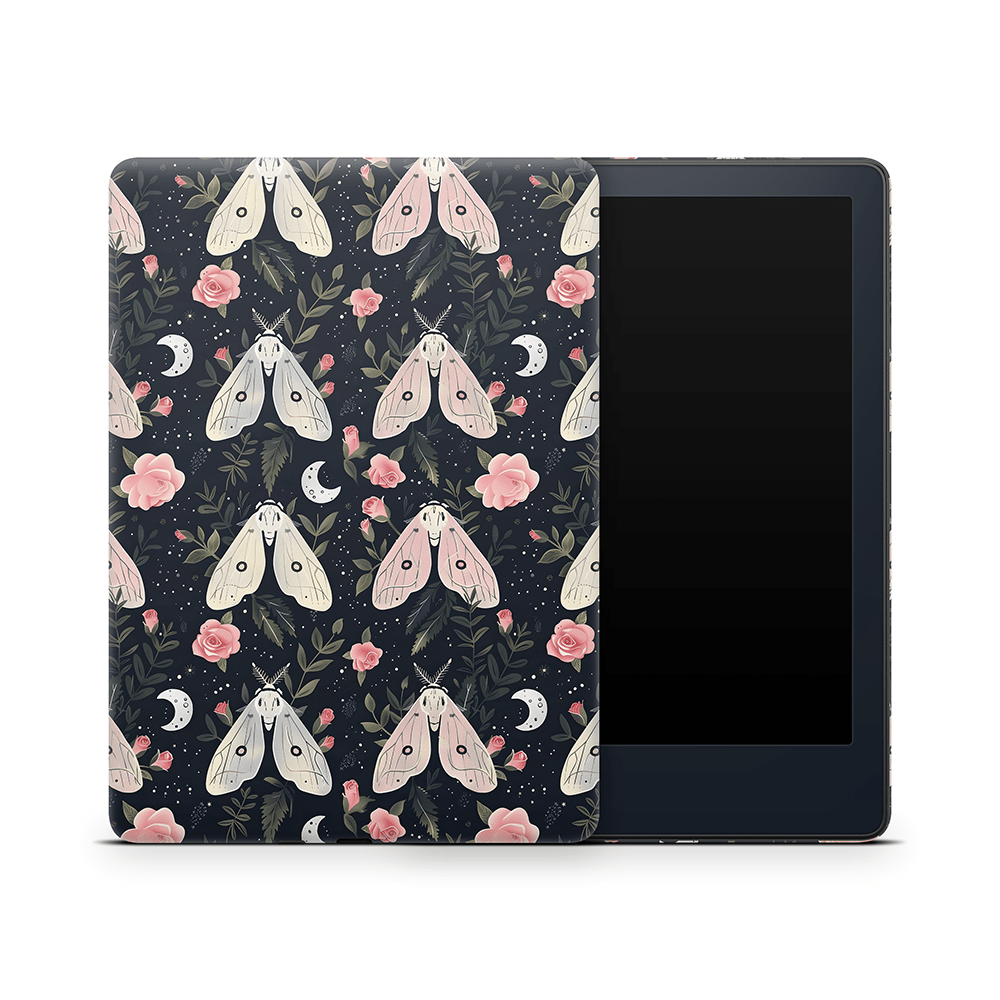 Gentle Moths Amazon Kindle Skins