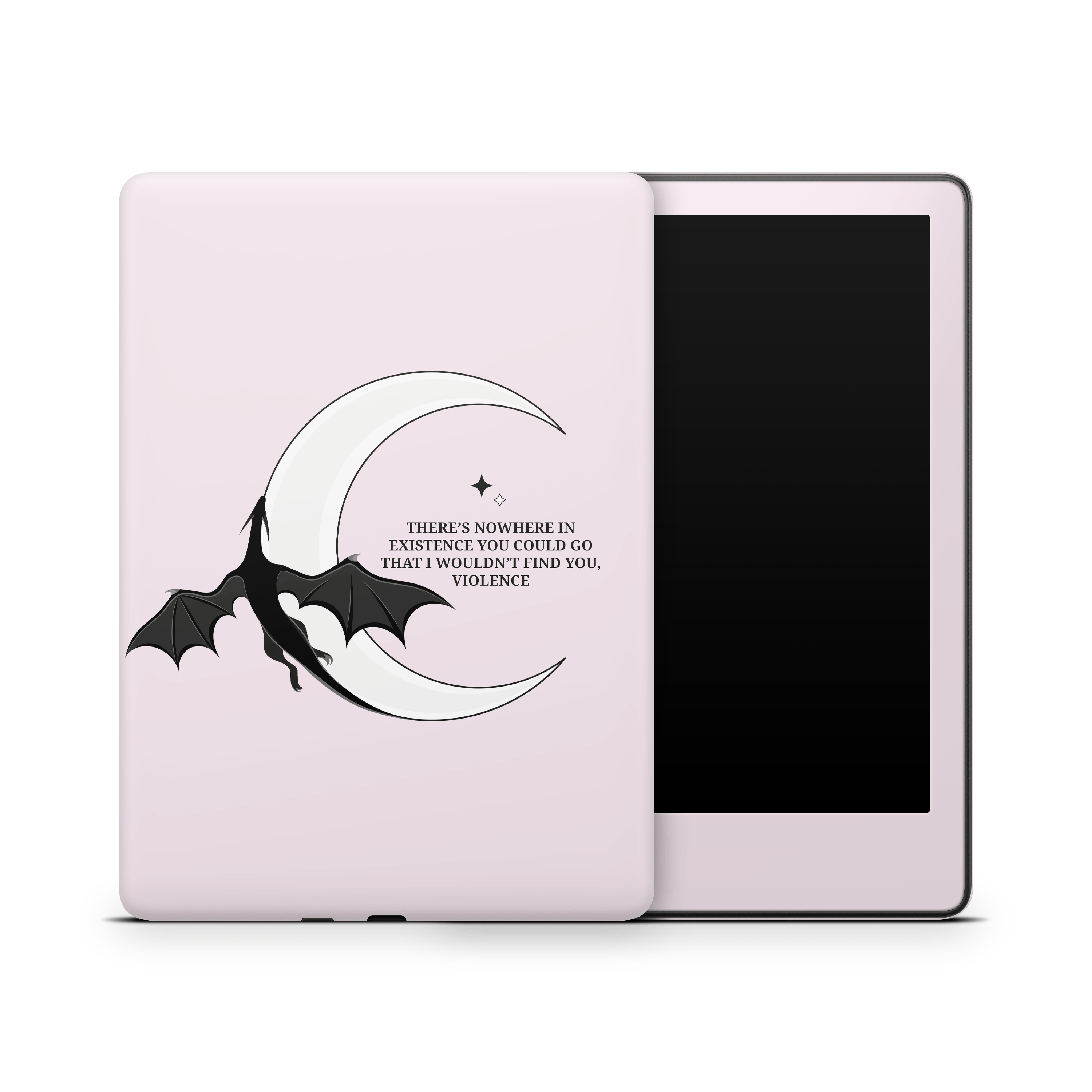 Xaden's Love (Pink) Kindle Skins | Fourth Wing Officially Licensed