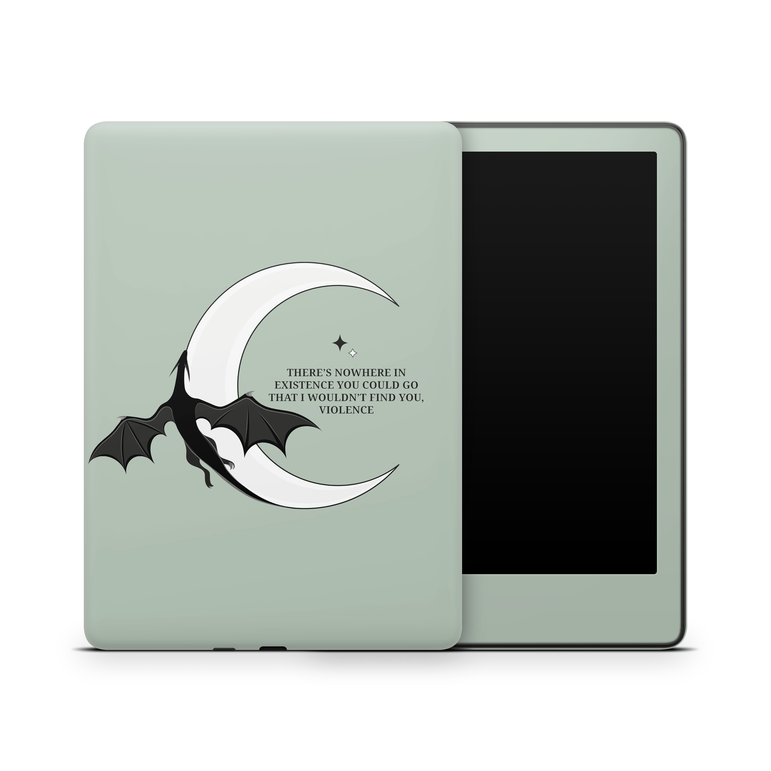 Xaden's Love (Green) Kindle Skins | Fourth Wing Officially Licensed