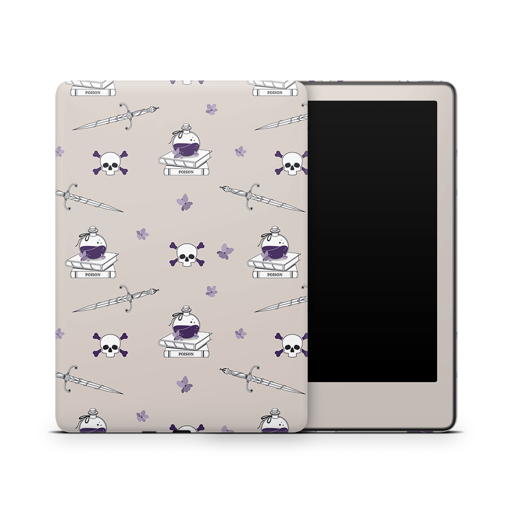 Poison Master (Beige) Kindle Skins | Fourth Wing Officially Licensed