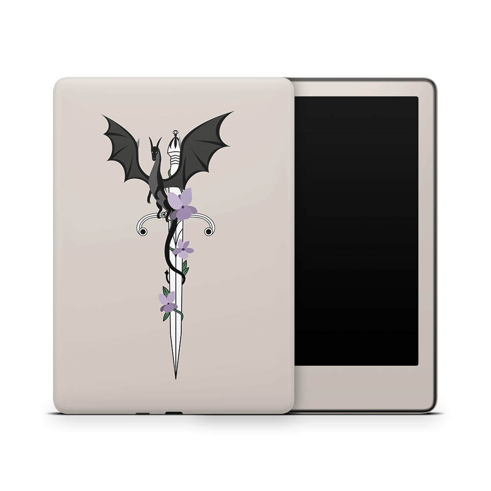 Violet's Dagger (Beige) Kindle Skins | Fourth Wing Officially Licensed