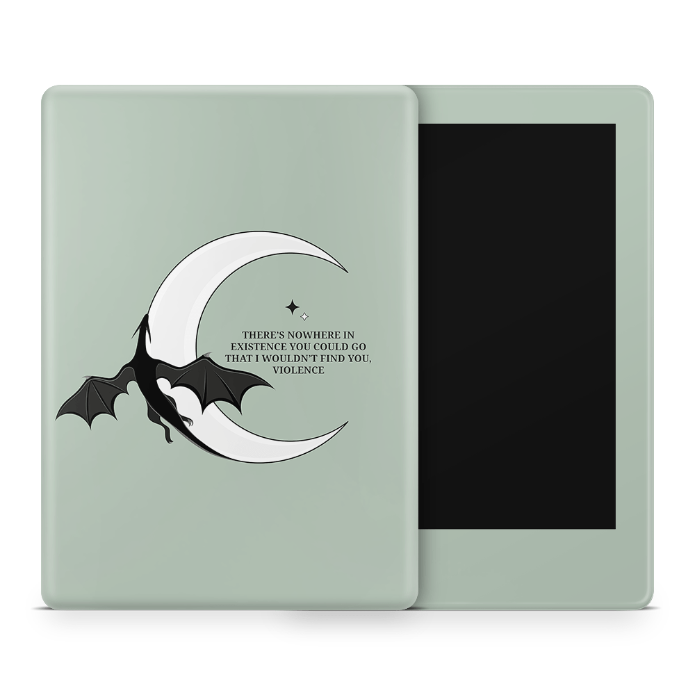 Xaden's Love (Green) Kindle Skins | Fourth Wing Officially Licensed