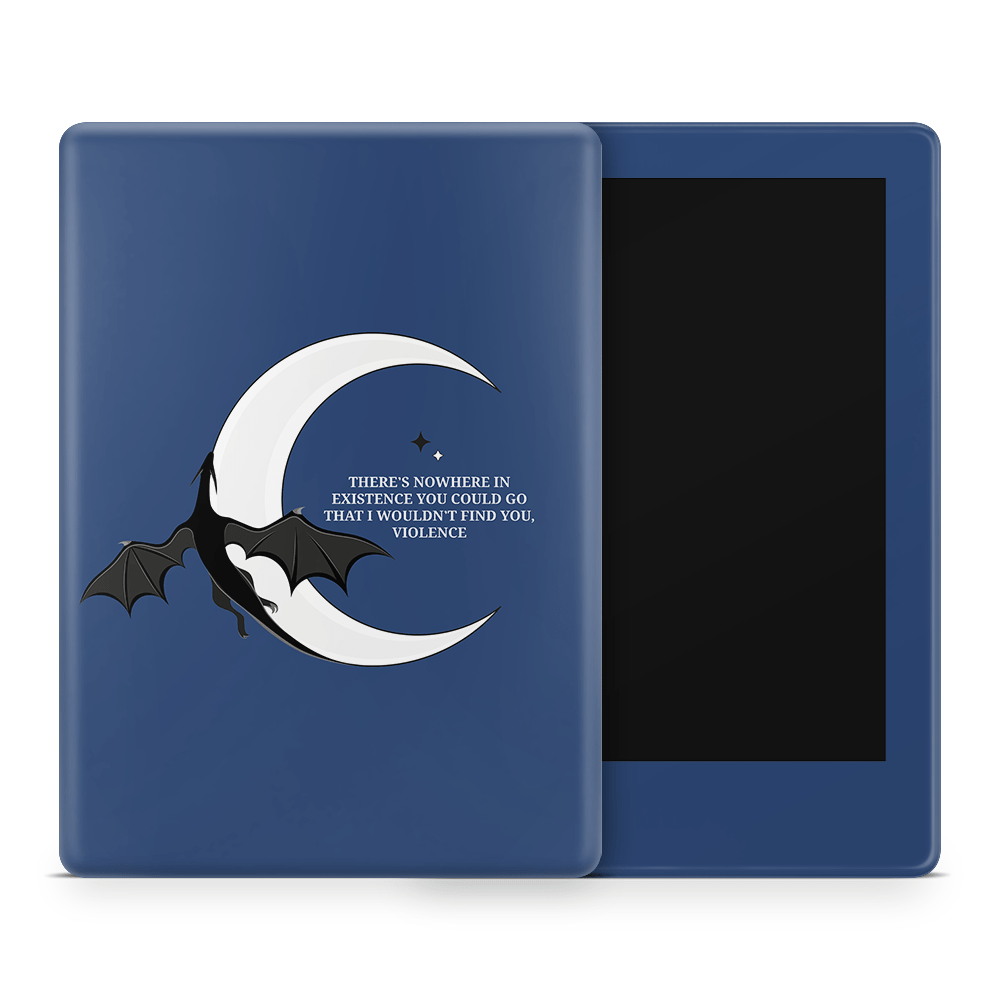 Xaden's Love (Navy) Kindle Skins | Fourth Wing Officially Licensed